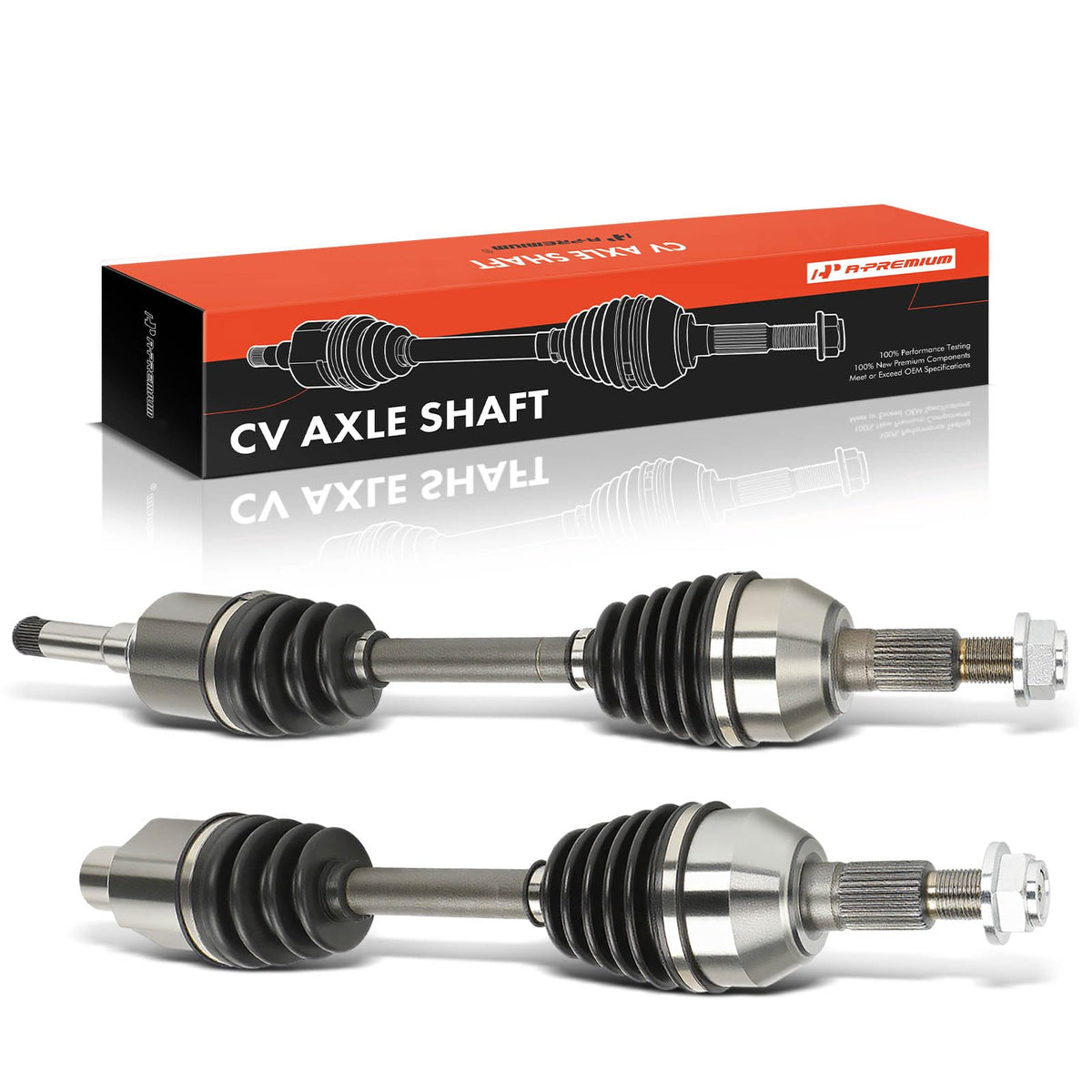 Set of 2 Front CV Axle Shaft Assembly C157