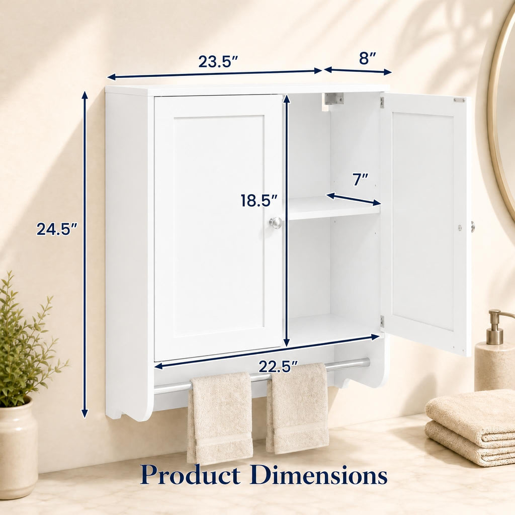 Wall Mounted Bathroom Cabinet D8703