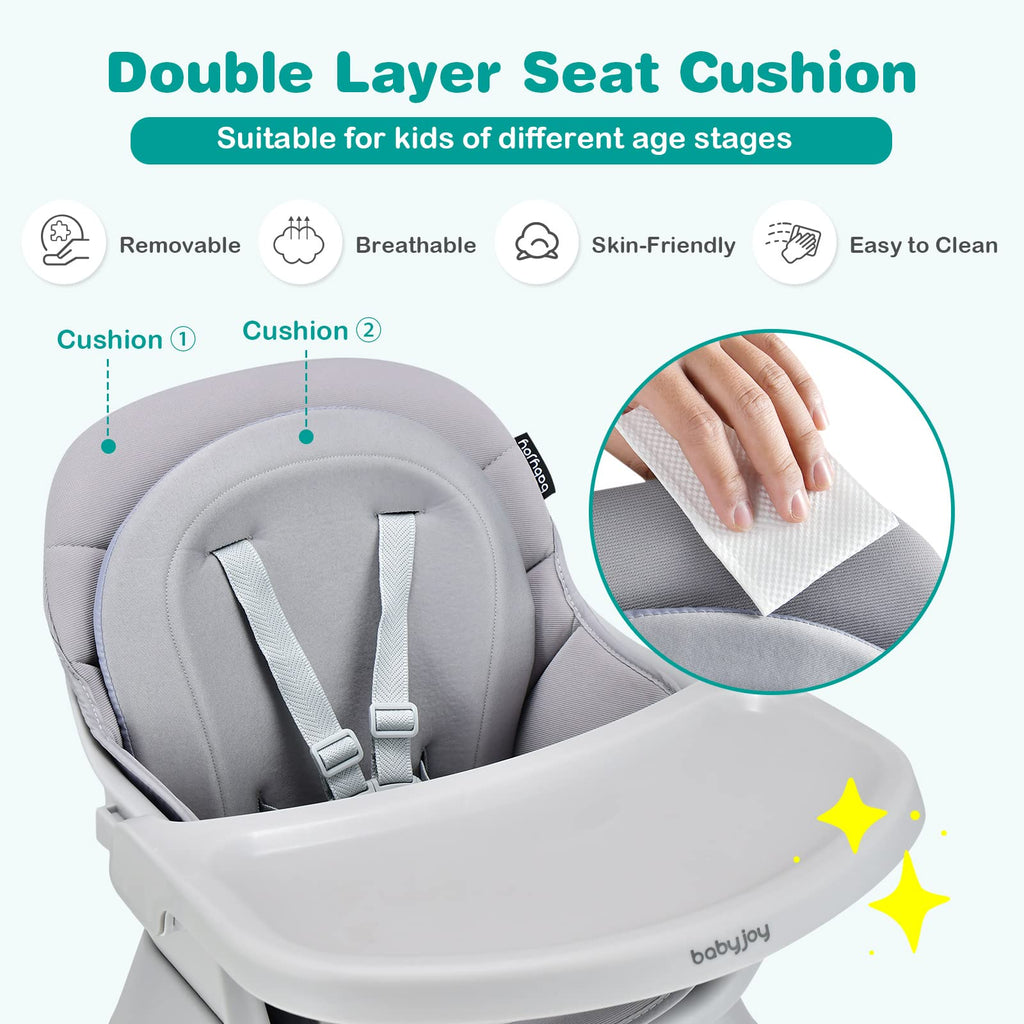 8 in 1 Convertible High Chair with Removable Tray M197