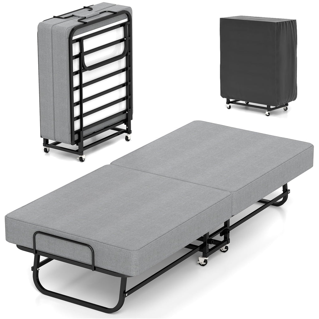 Folding Bed with Mattress J62216
