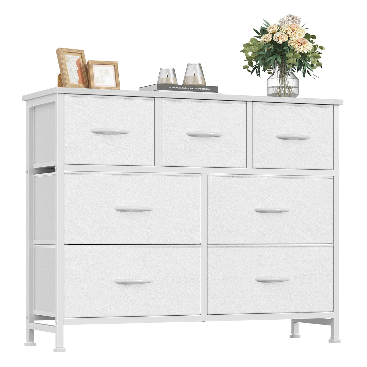 Fabric 7 Drawer Dresser E4638