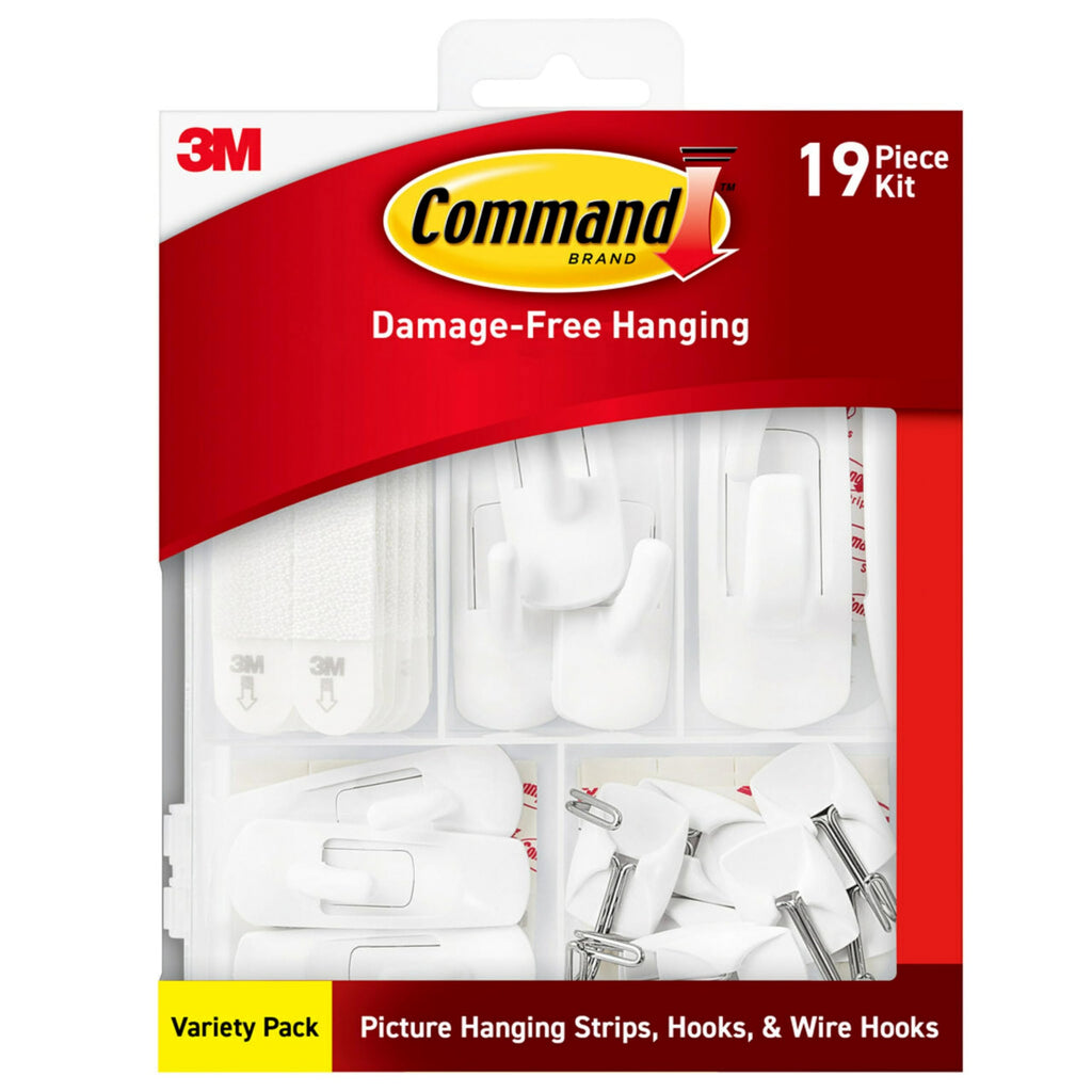 Picture Hanging Strips, Wire Hooks and Utility Hooks Kit L69930