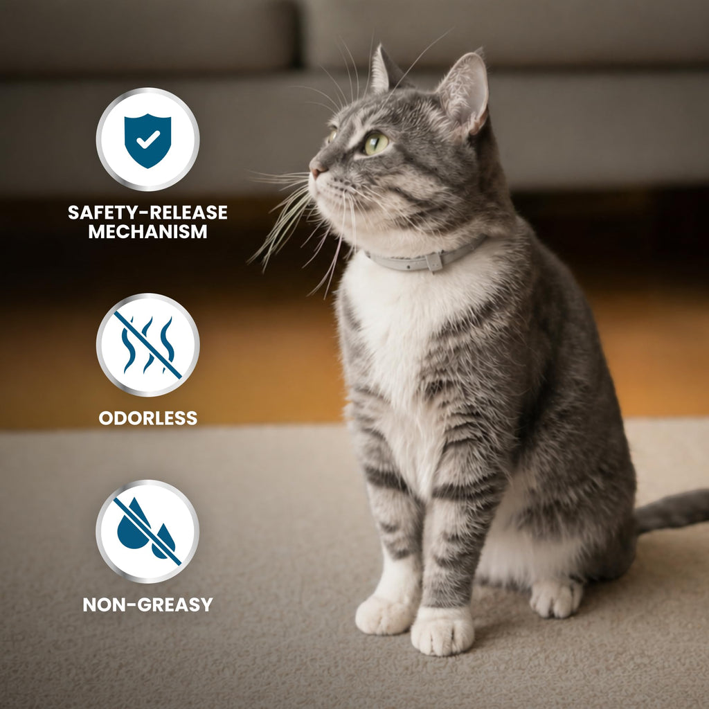Flea & Tick Treatment & Prevention Collar for Cats X7825