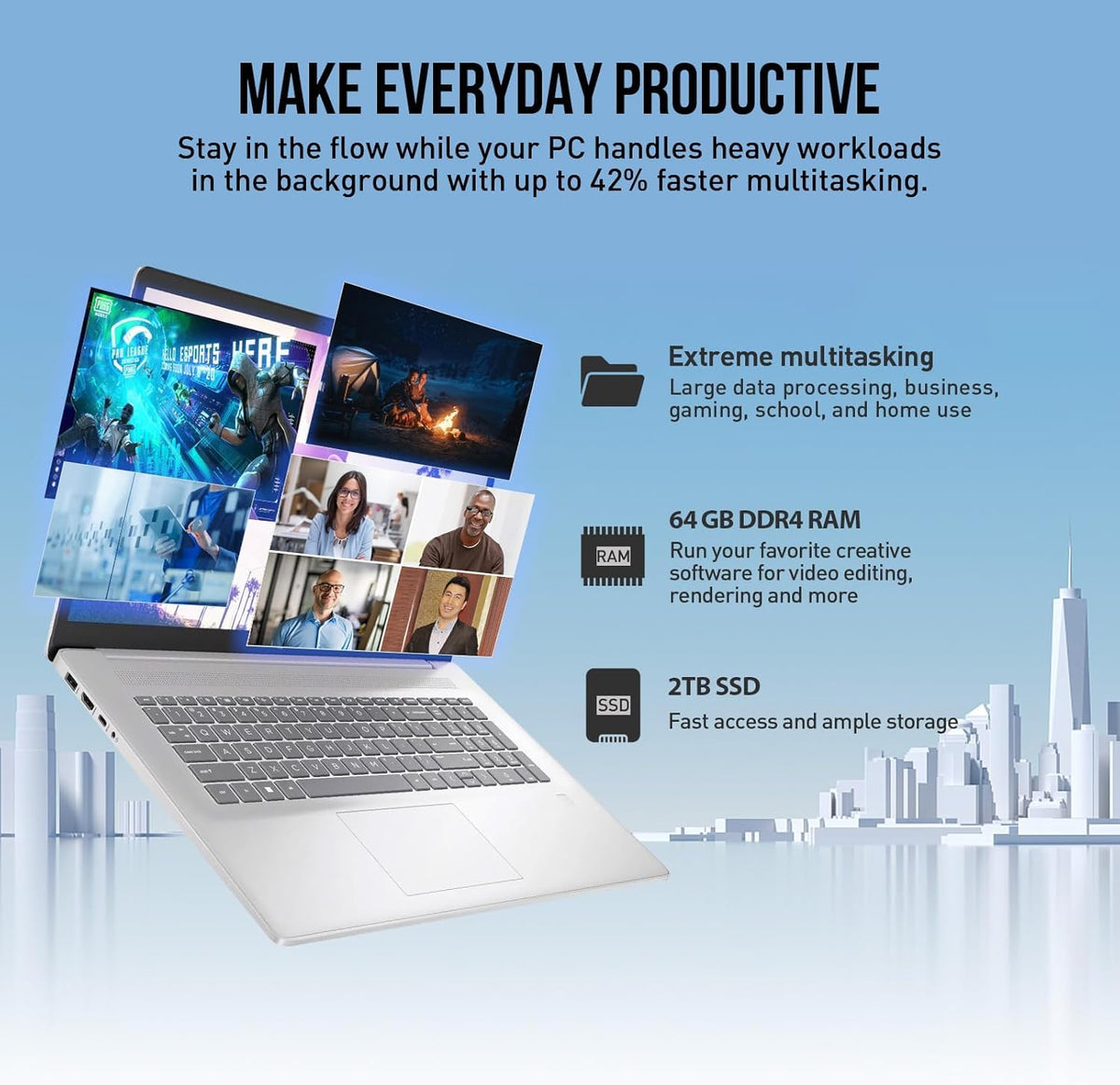 17.3 Inch Touchscreen Intel Core i7 Laptop G141378