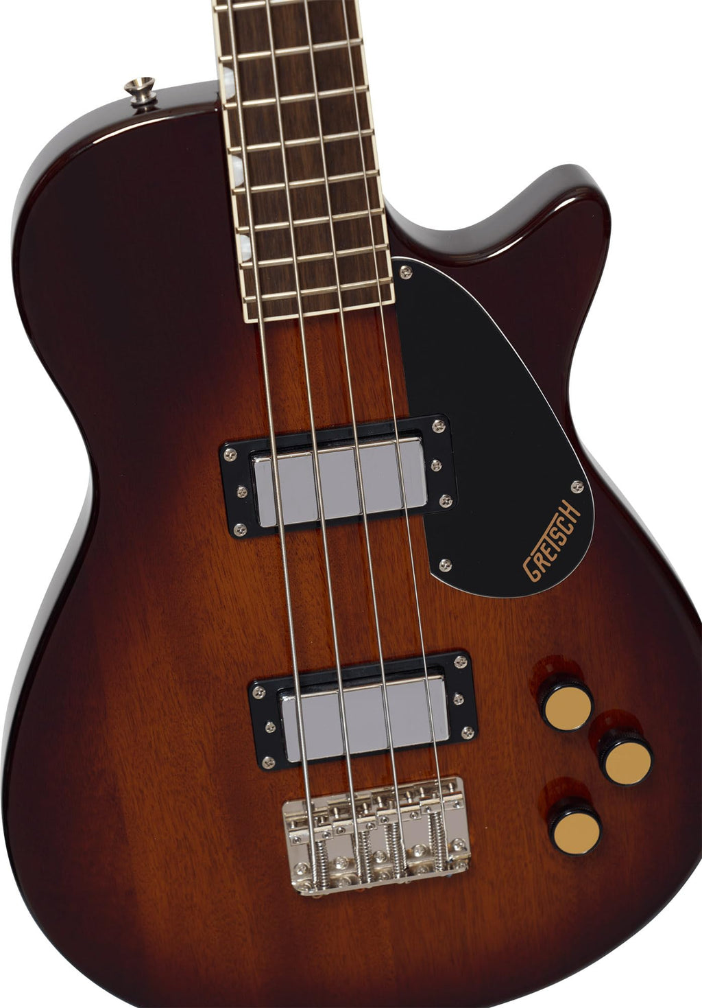 Havana Burst Short-Scale Electric Bass Guitar V2571