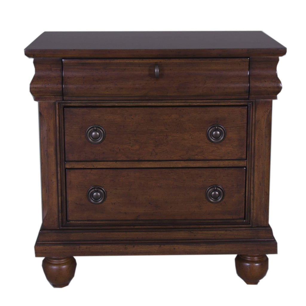 Rustic Cherry Night Stand X83184