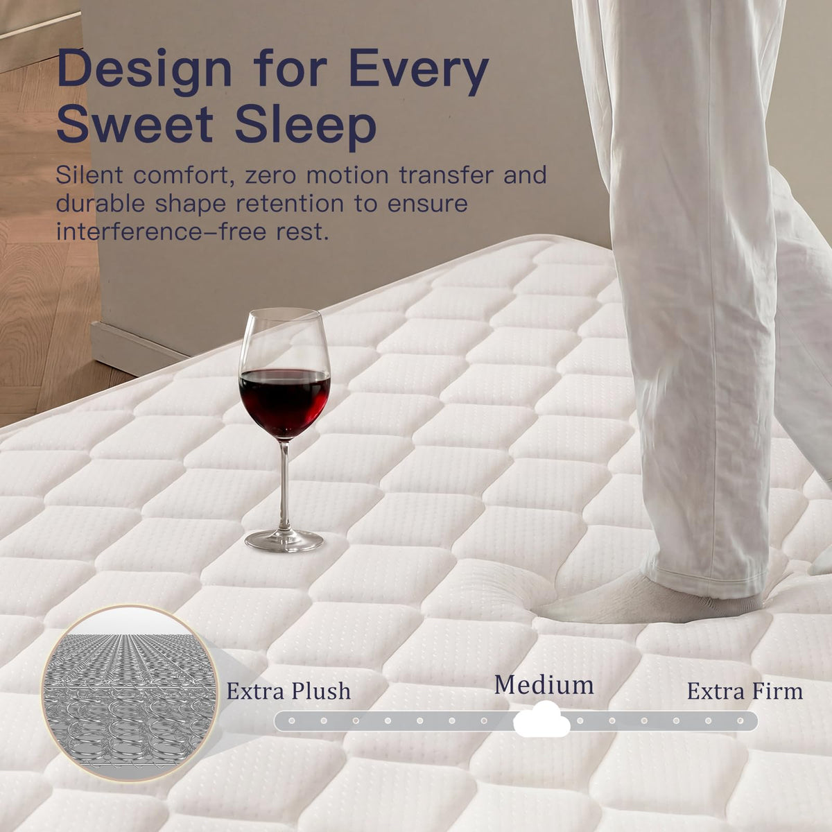 6 Inch Twin Mattress with Bonnell Spring U459
