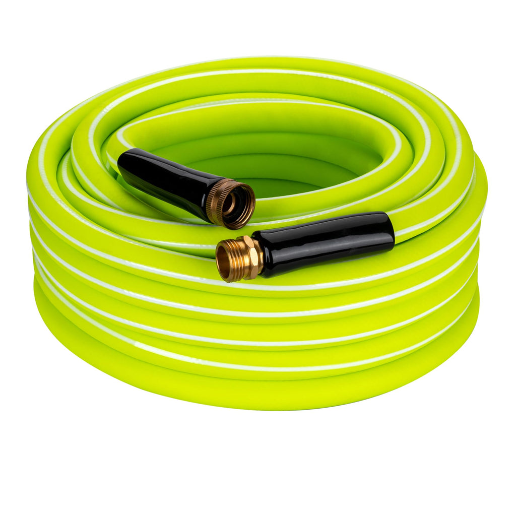 100FT x 5/8" Lightweight Hybrid Rubber Garden Hose J6754