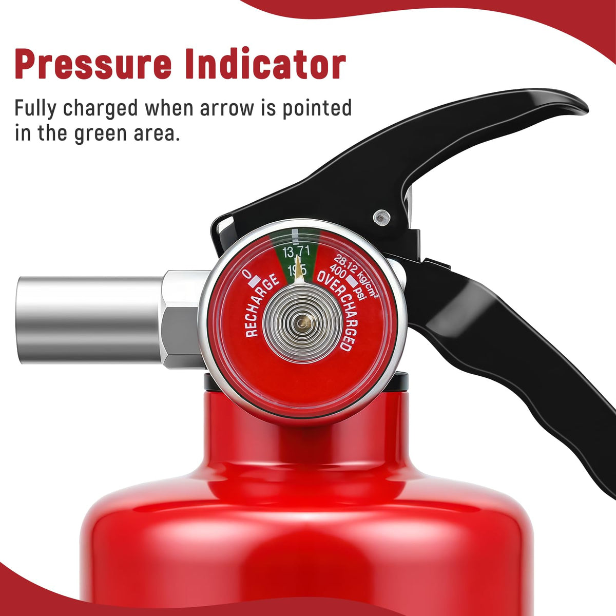 2 Pack 2.5LB ABC Dry Powder Fire Extinguisher V35733