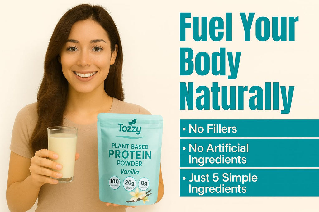 Organic Vegan Vanilla Pea Protein Powder F796