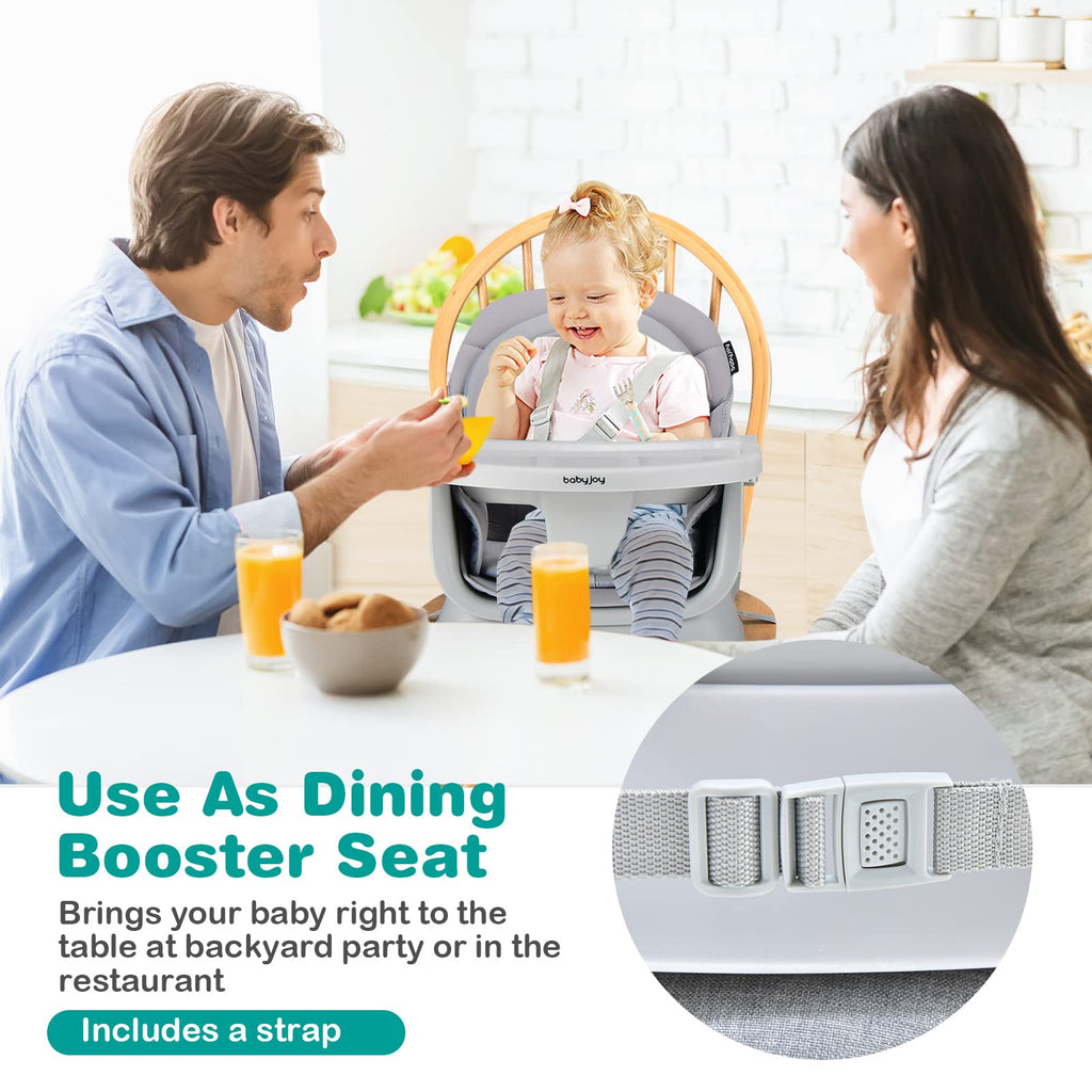 8 in 1 Convertible High Chair with Removable Tray M197