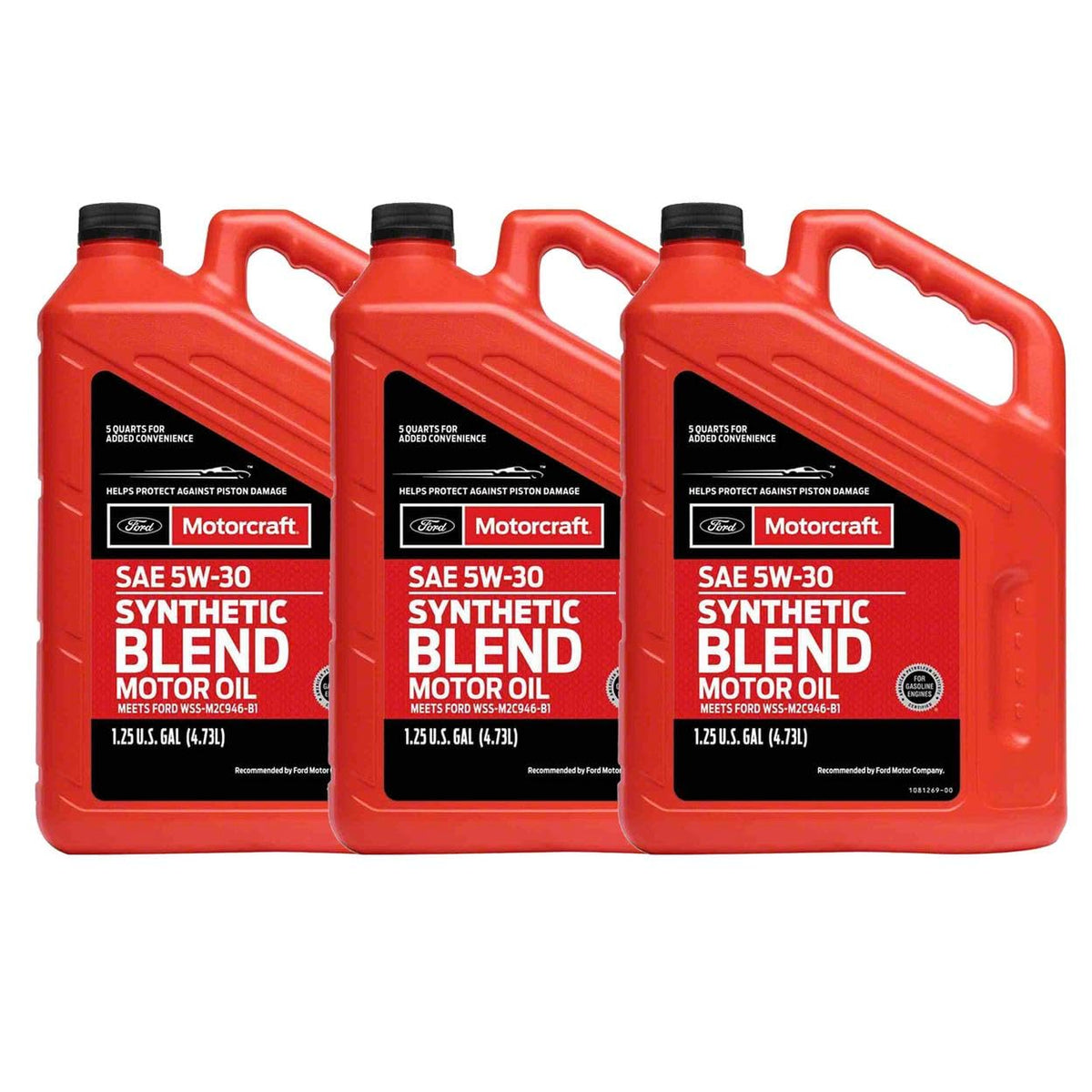 SAE 5W-30 Synthetic Blend Motor Oil 15 Quart D4306