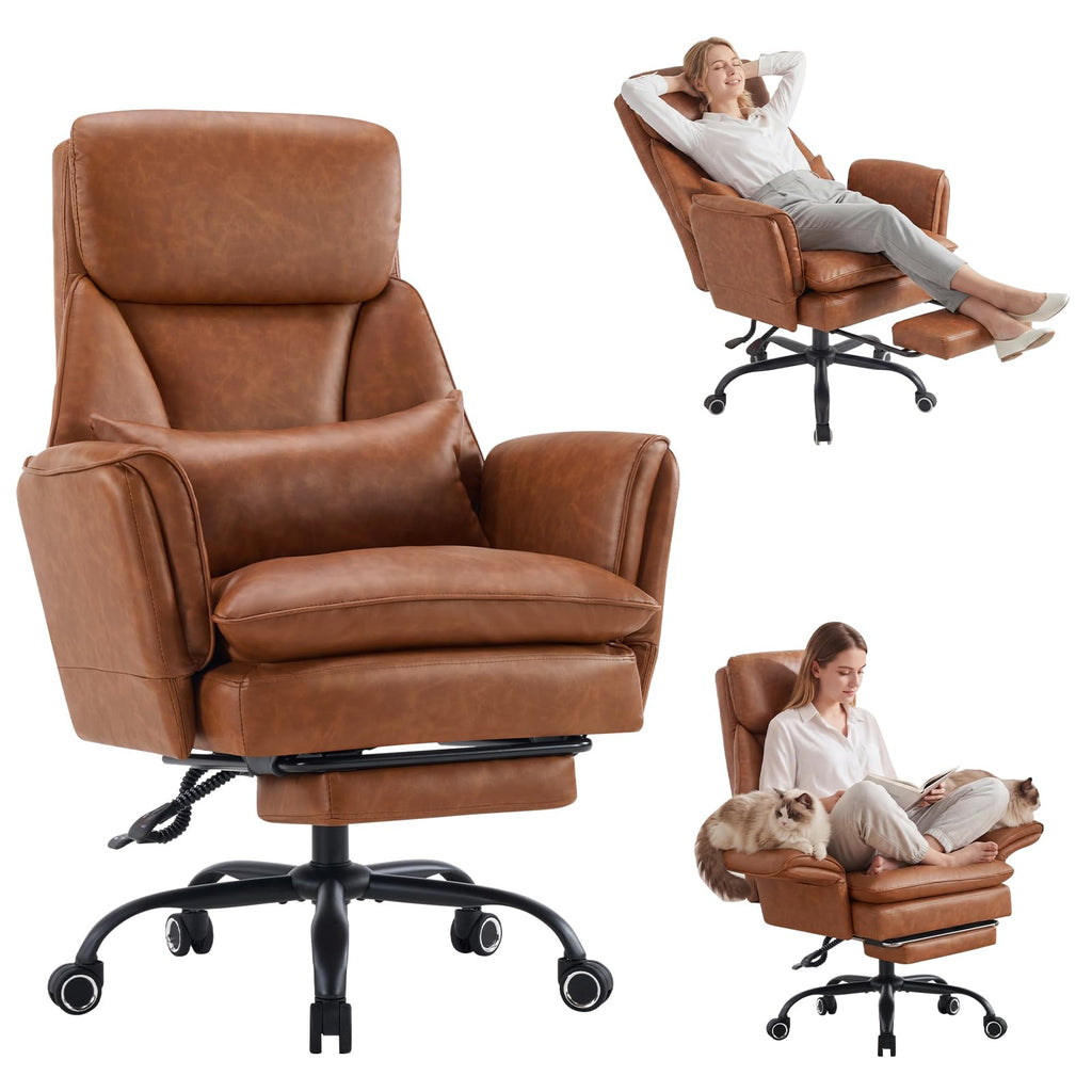 Big and Tall Ergonomic Office Chair with Footrest F172251
