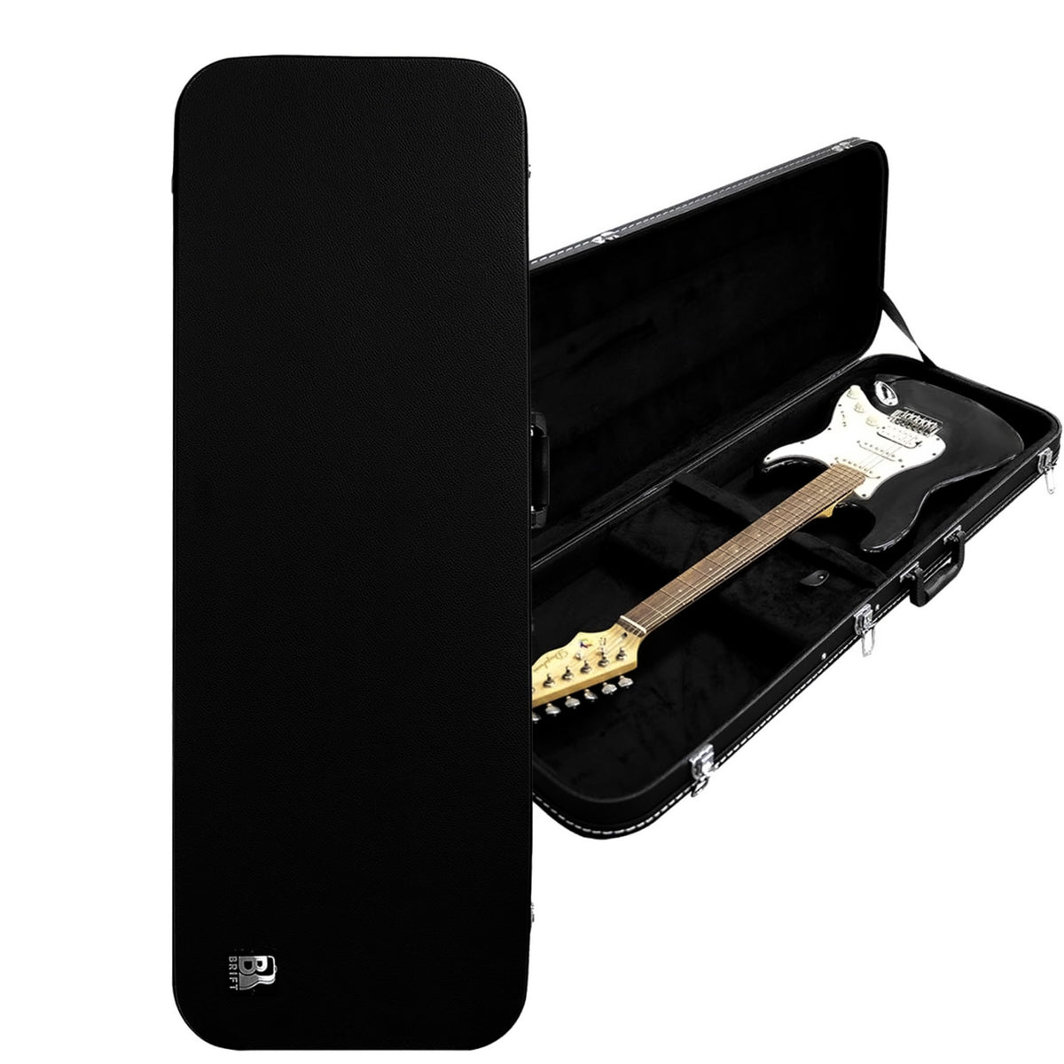 39 Inch Wooden Hard Shell Electric Guitar Case with Lock Latch D233