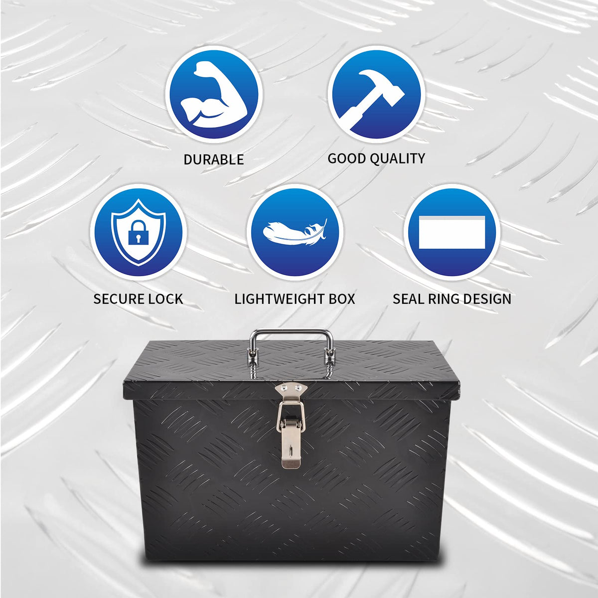 Aluminum Truck Tool Box with Top Handle S859