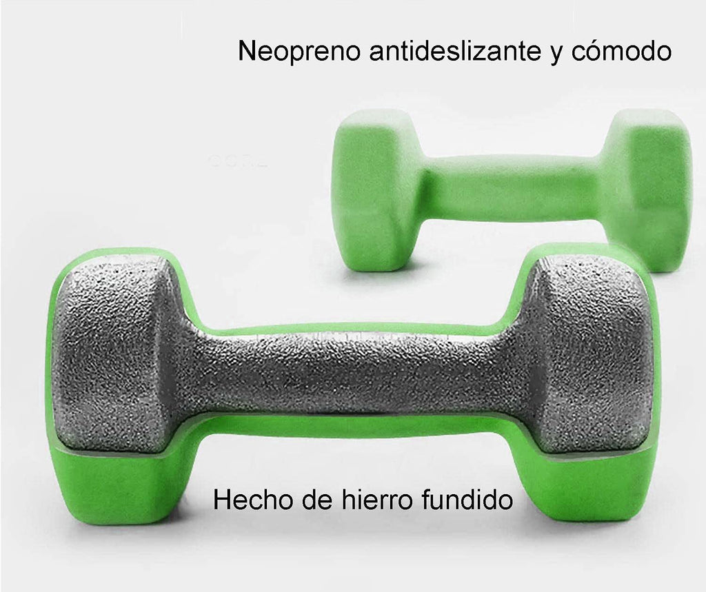 Set of 2 Neoprene Coated Dumbbells B84745