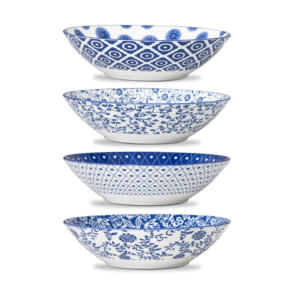 40 Oz Ceramic Pasta Bowls Set of 4 C732253