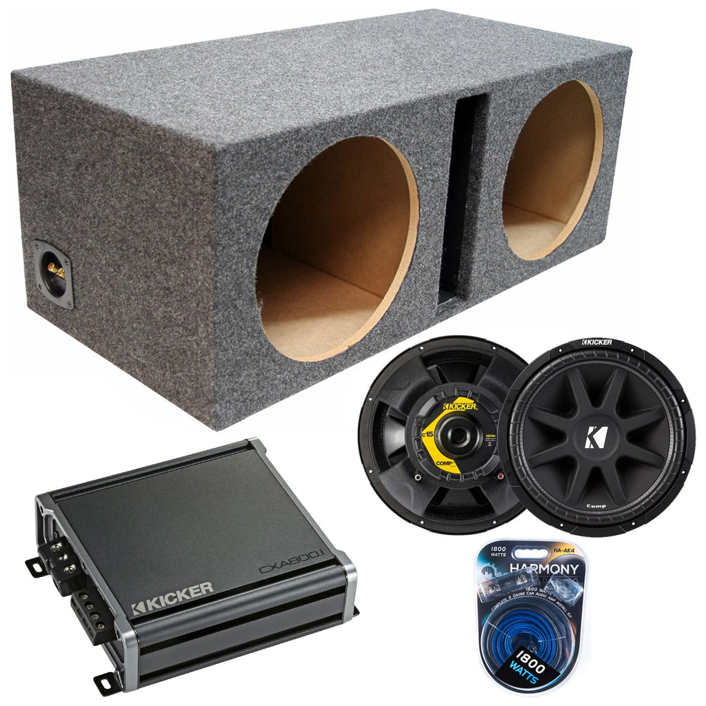 Dual 15" Sub Box G924