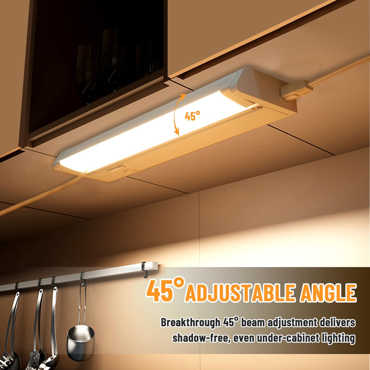 24" 4Pack Swivel Under Cabinet Lighting T681