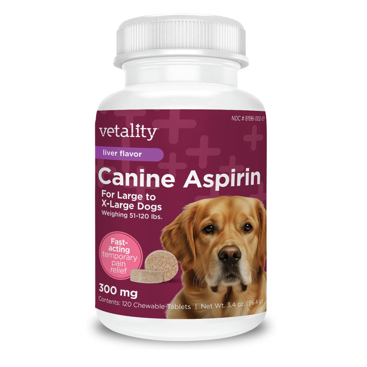 Canine Aspirin 120 ct D557727