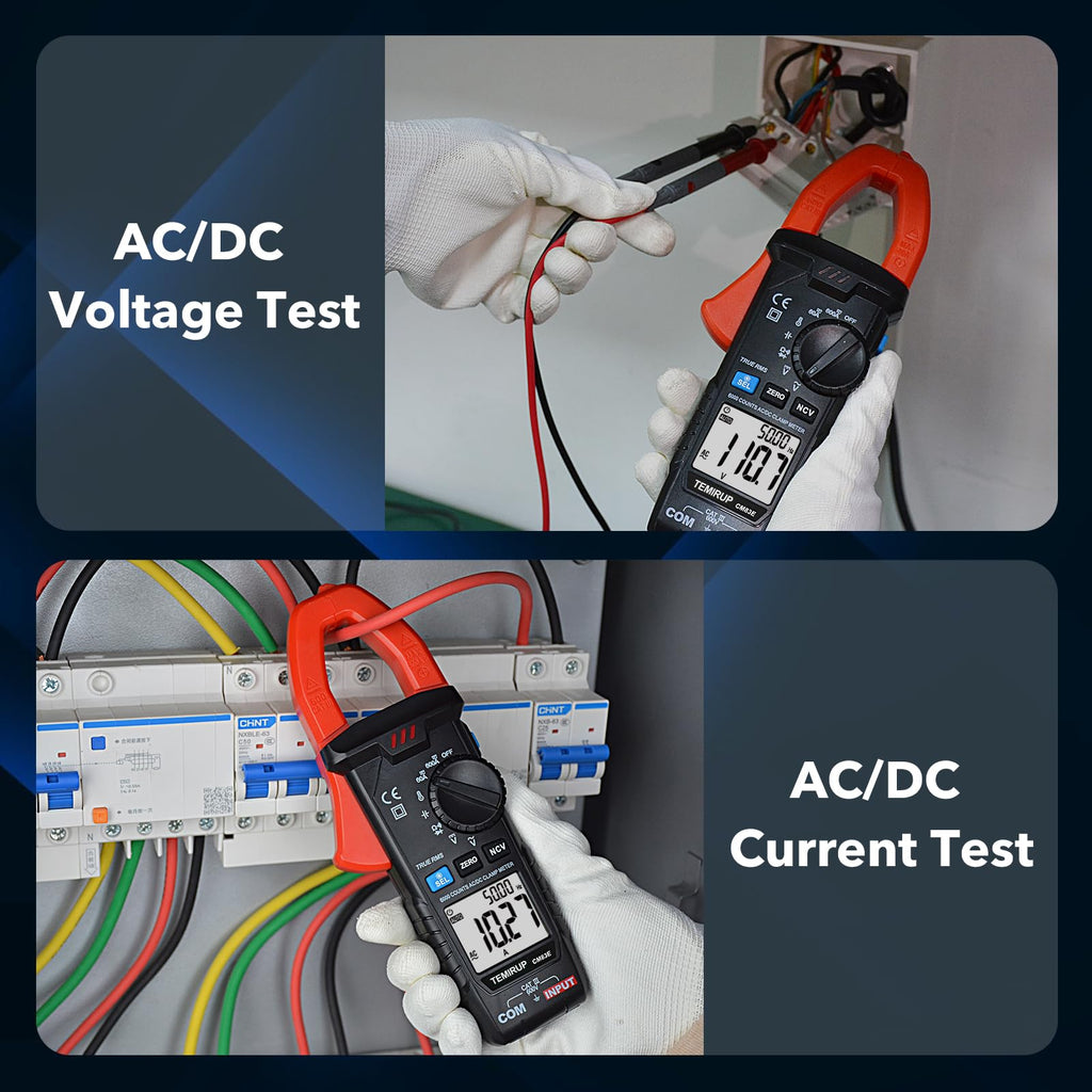 6000 Counts 600A TRMS Digital Clamp Meter D73946