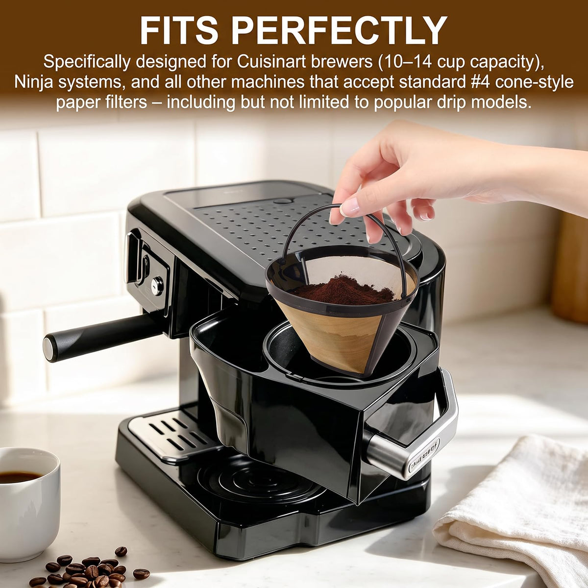 Stainless Steel Reusable Portable Coffee Maker U966012
