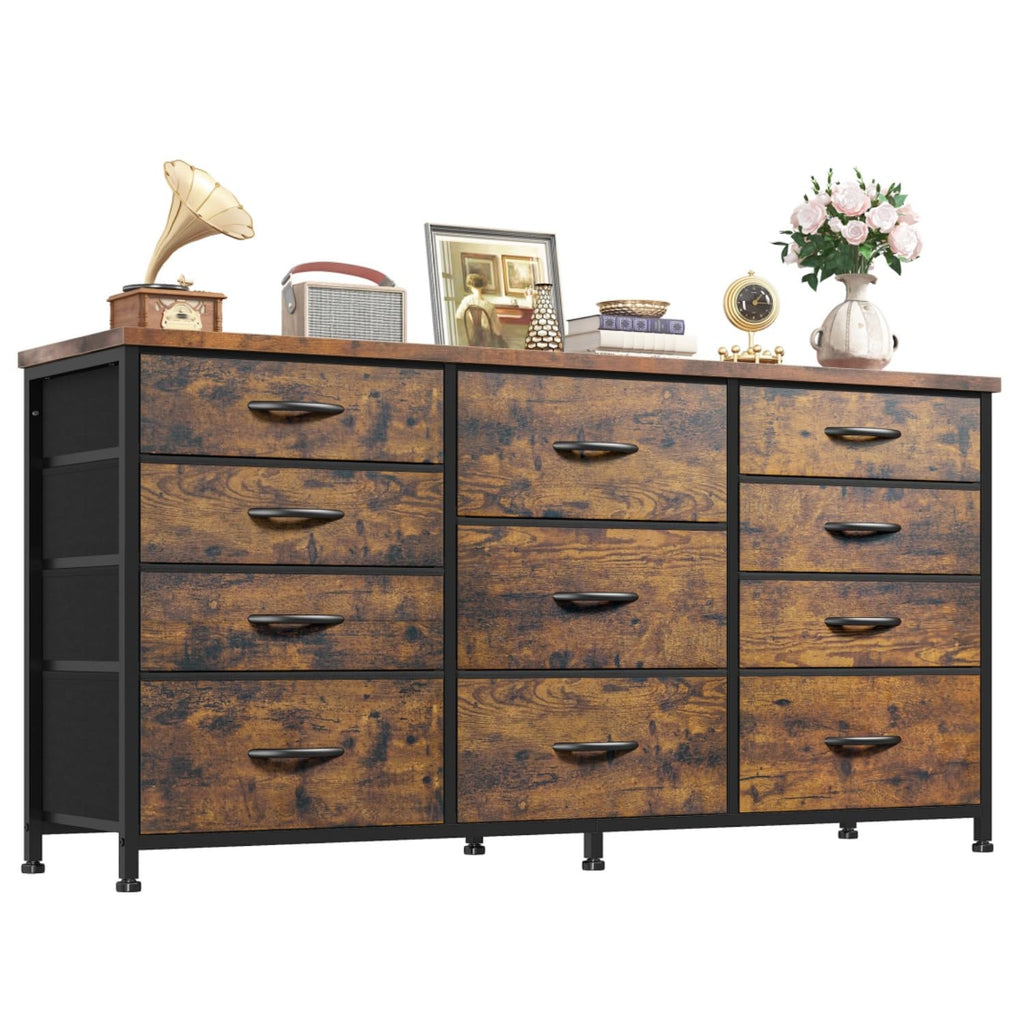 47.2"W Long Dresser with 11 Fabric Drawers F552357