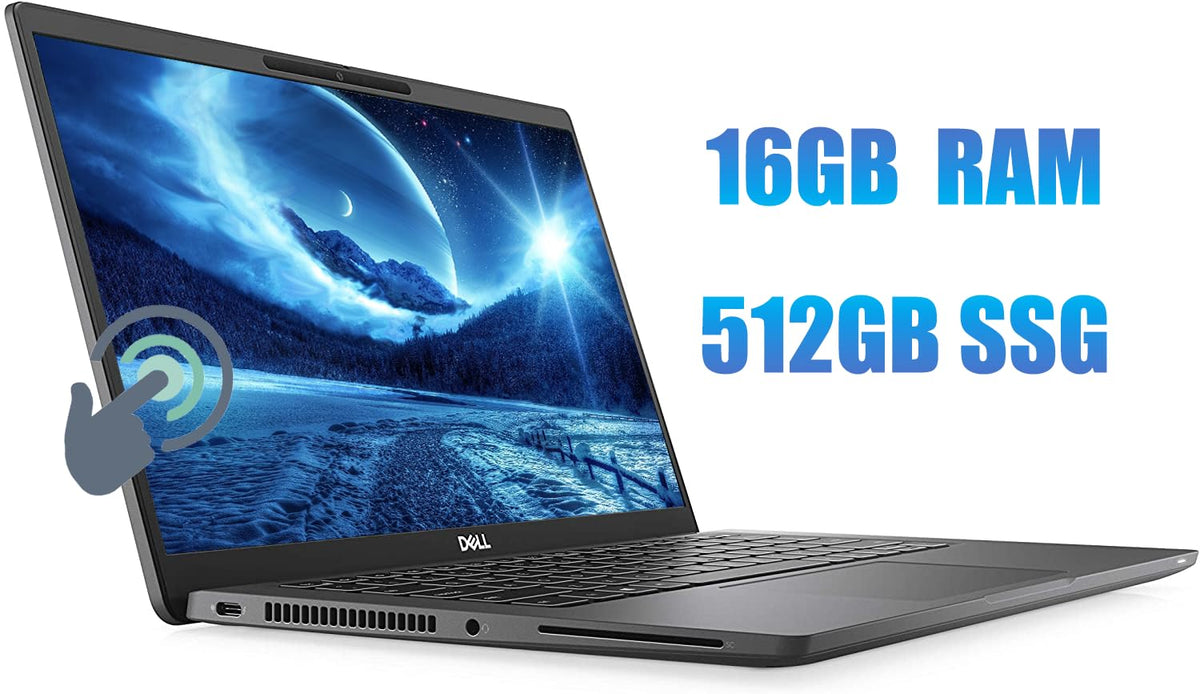 Touchscreen Laptop Computer, Intel Core i7, 16GB RAM, 512GB SSD, 14" FHD Notebook T12919