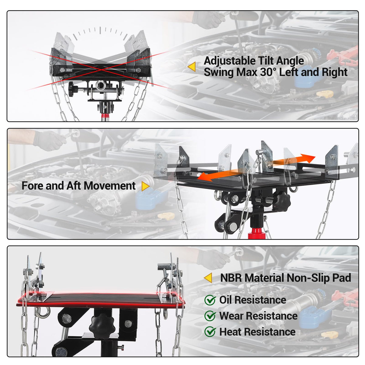 Transmission Jack 1322 lbs S11080
