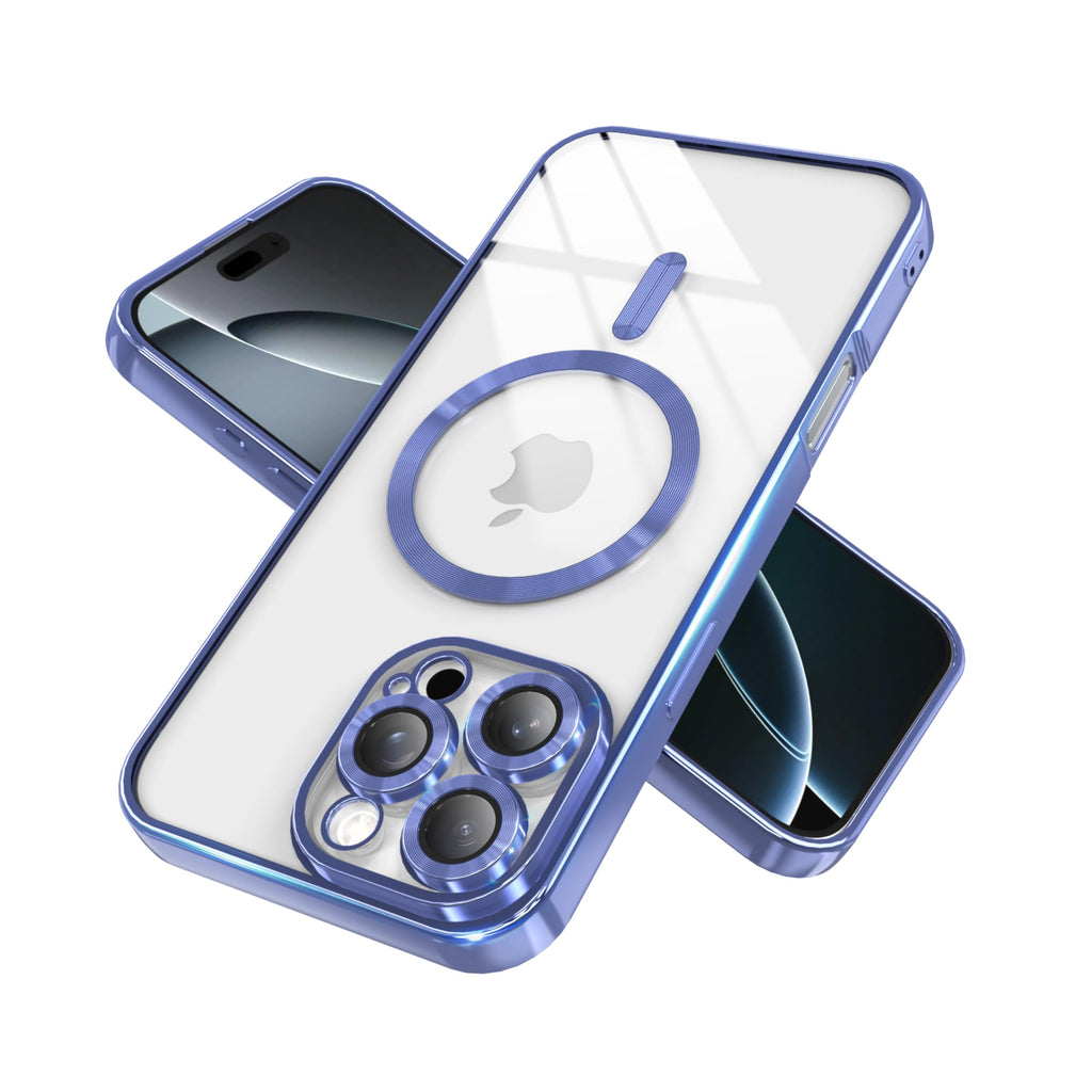 Magnetic Clear Case for iPhone 13 Pro Max with Camera Lens Protection U471635