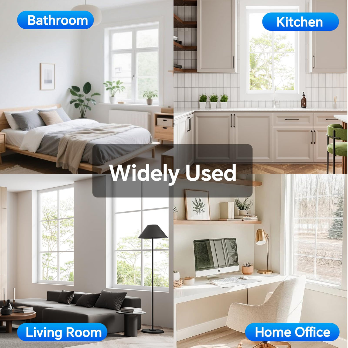 White Reversible Airflow Window Fan with Remote W7966