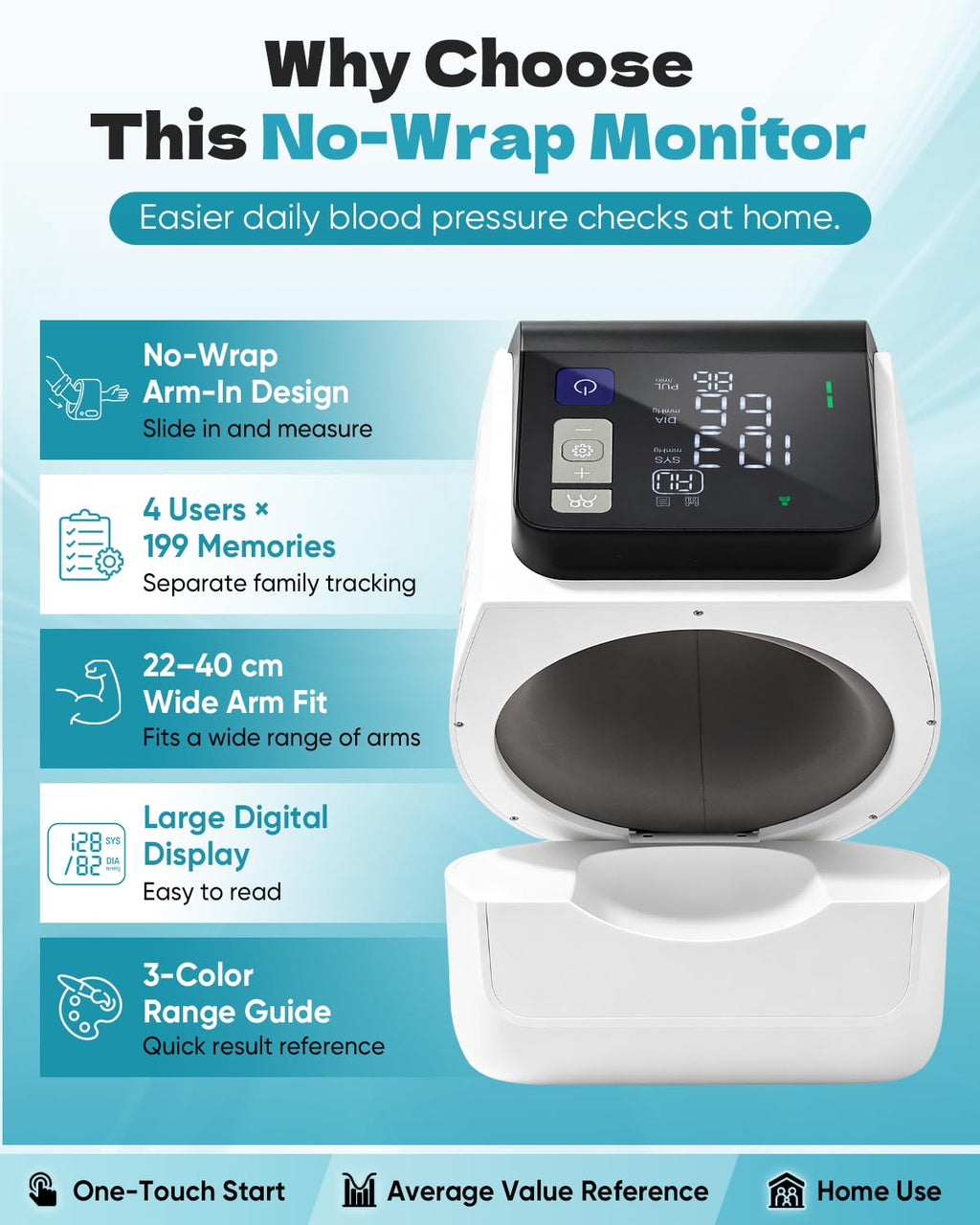Blood Pressure Monitor Upper Arm N10501