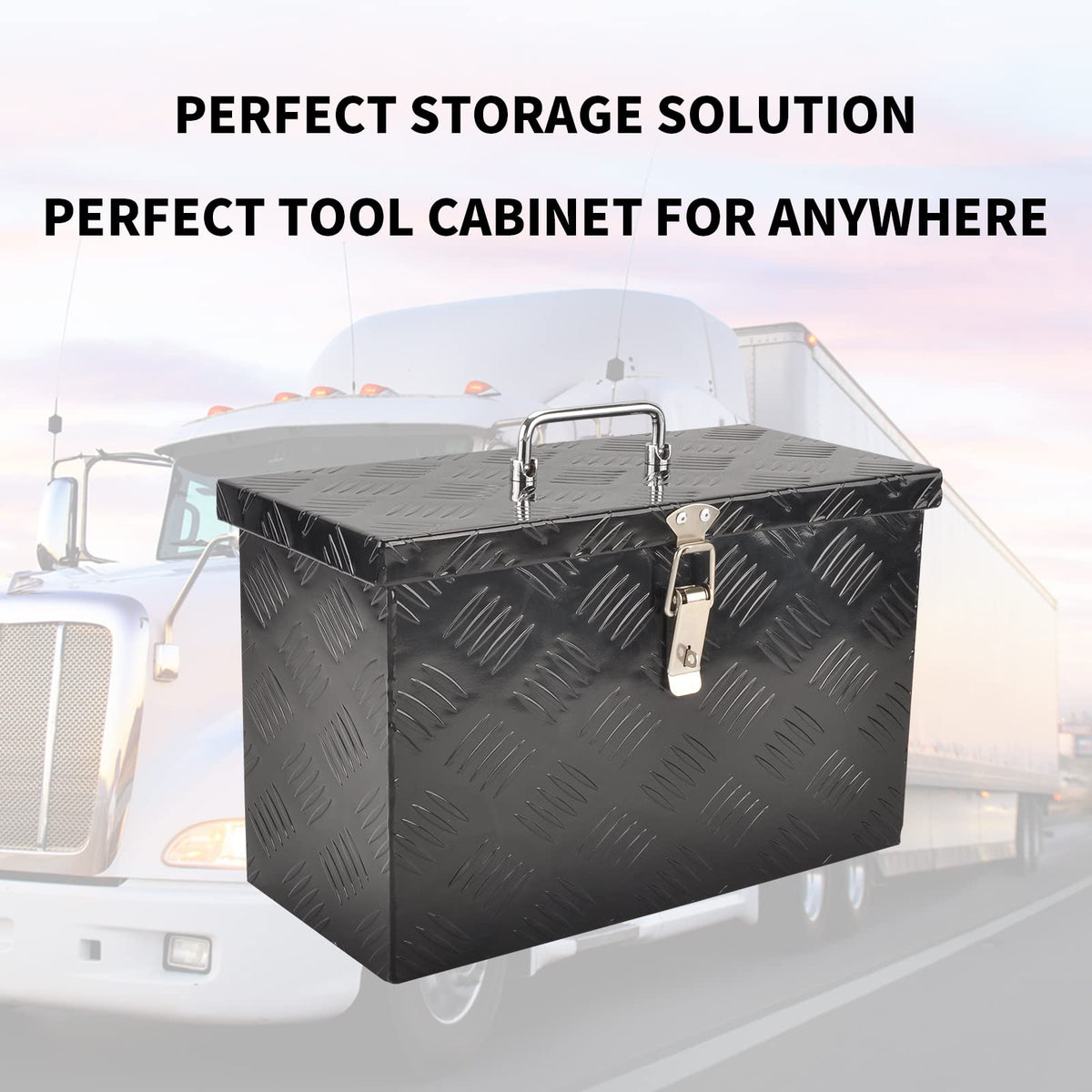Aluminum Truck Tool Box with Top Handle S859