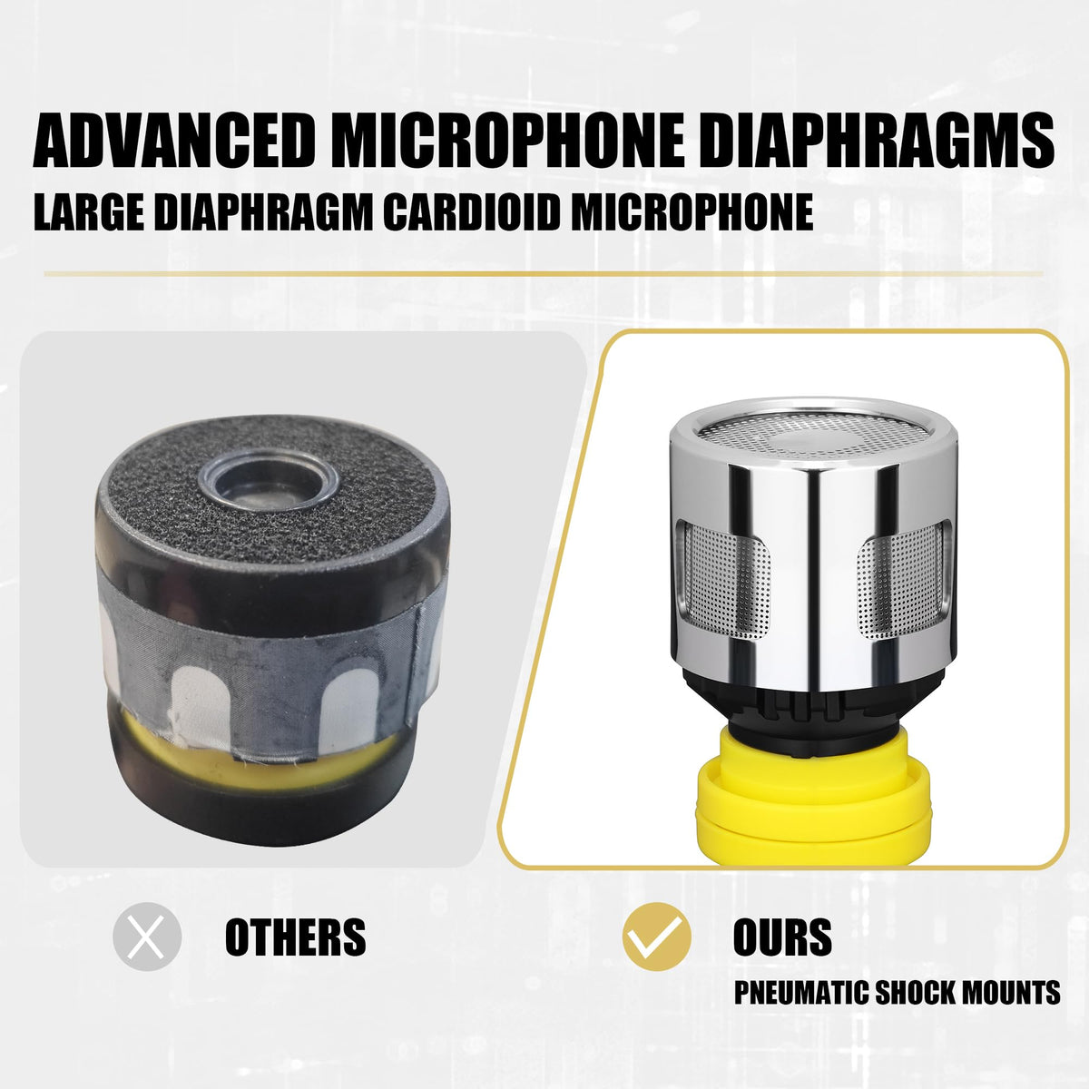 Dynamic Wired Vocal Microphone H915