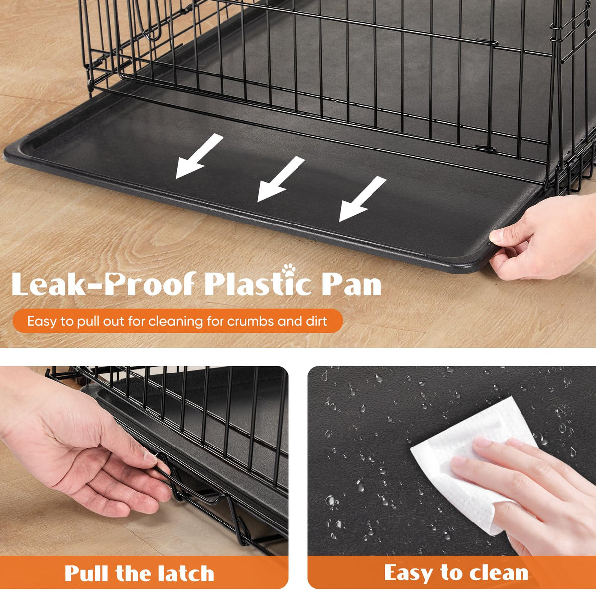 36 Inch Foldable Dog Crate D9076