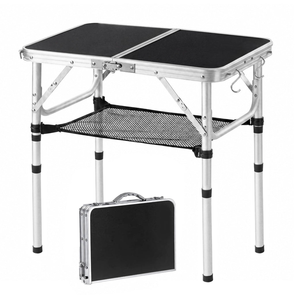 Small Folding Table 2ft with Mesh Holder Y93050