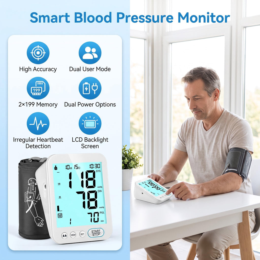 Blood Pressure Monitor Upper Arm with Storage Bag N50980