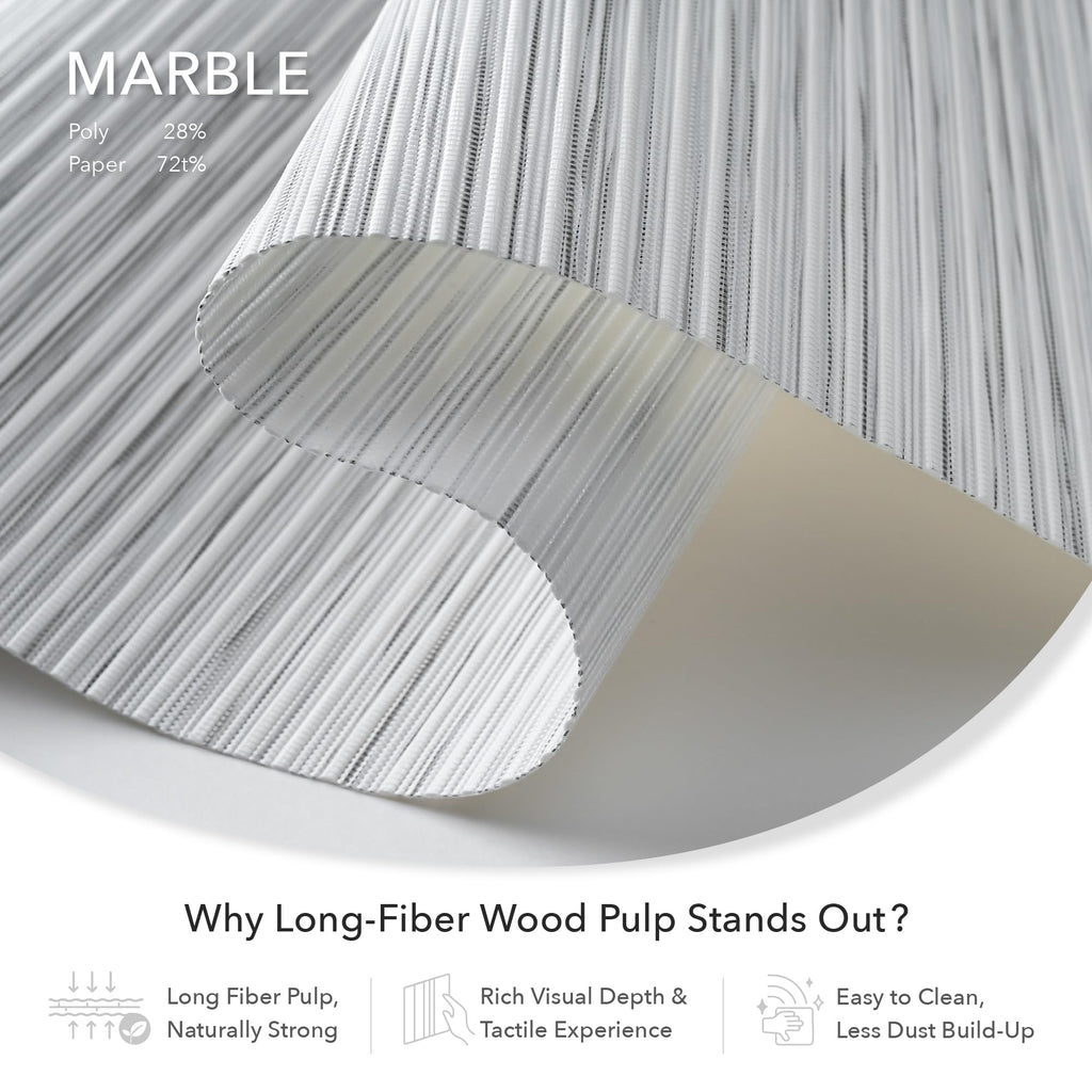 Natural Woven Light Filtering Panel Track Blinds K57153