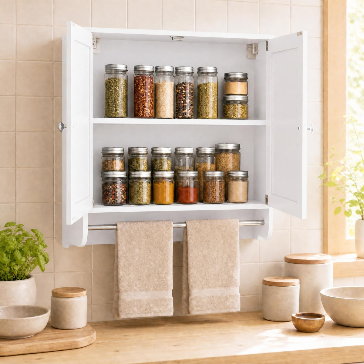 Wall Mounted Bathroom Cabinet D8703