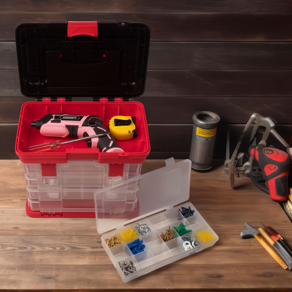 Portable Tool Box Small Parts Organizer with Drawers B675