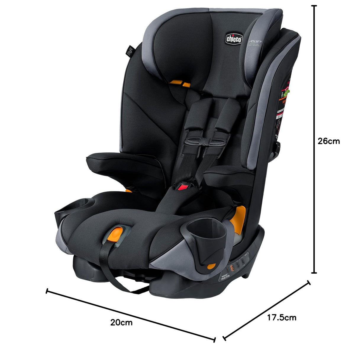 5-Point Harness High Back Booster Car Seat B58878