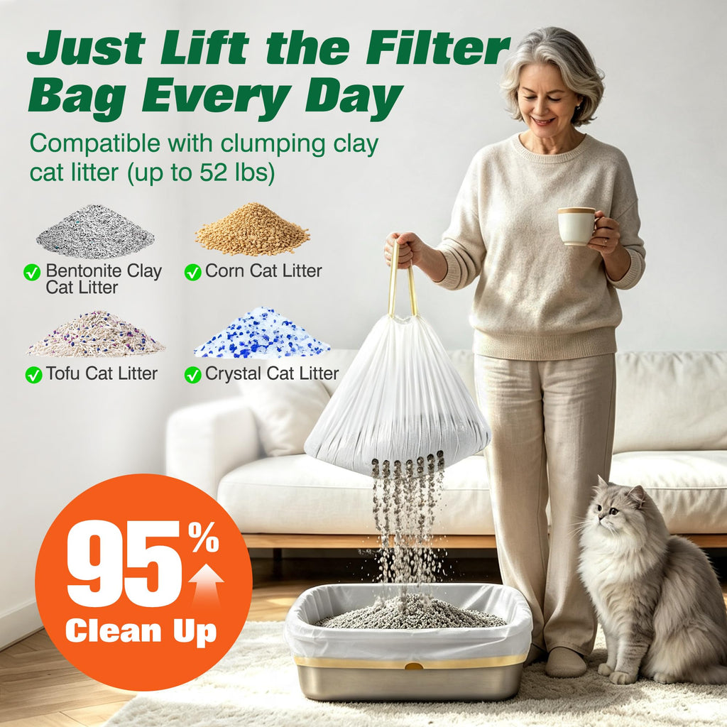 Sifting Litter Box Liners 14 Count T154