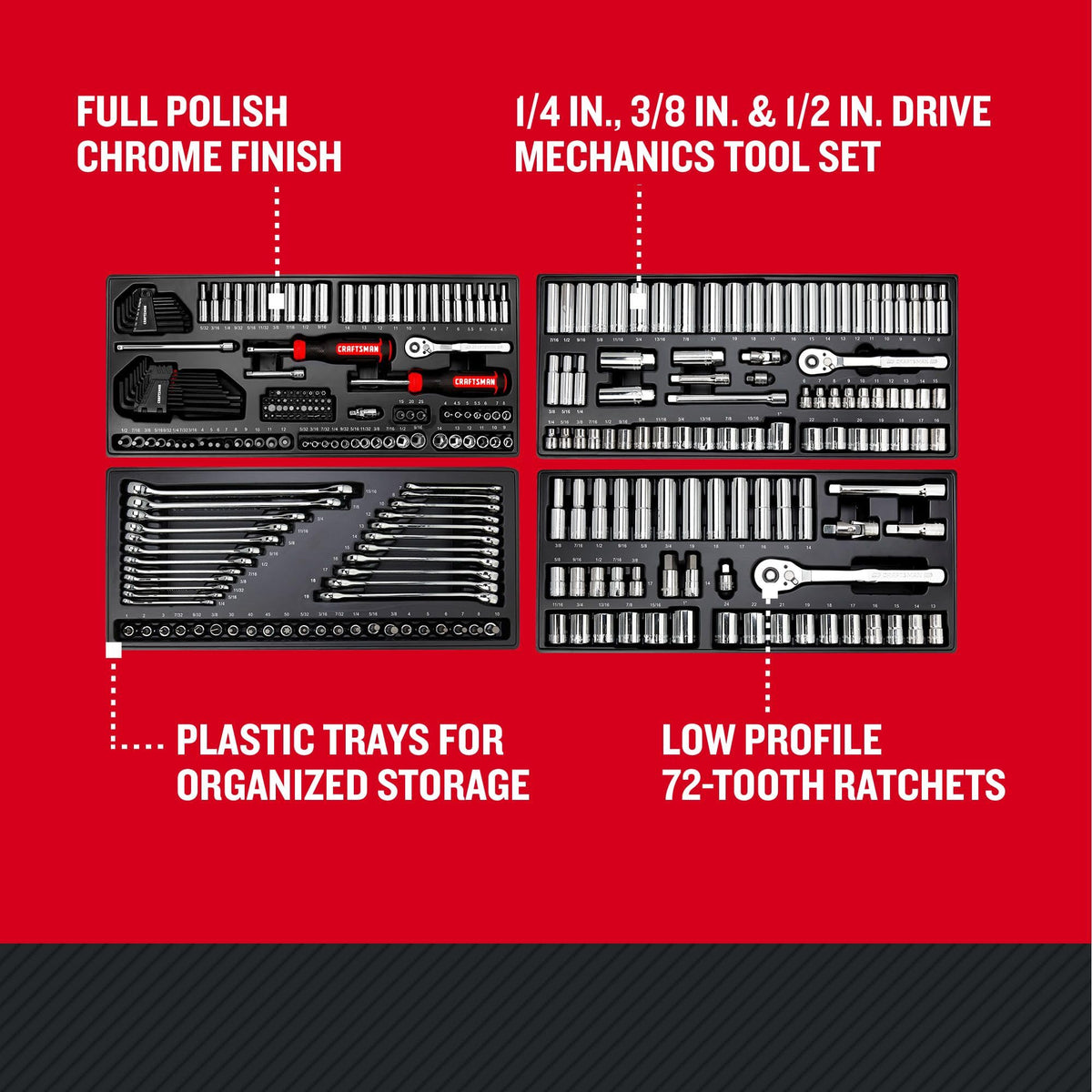 308 Piece Mechanics Tool Set R459