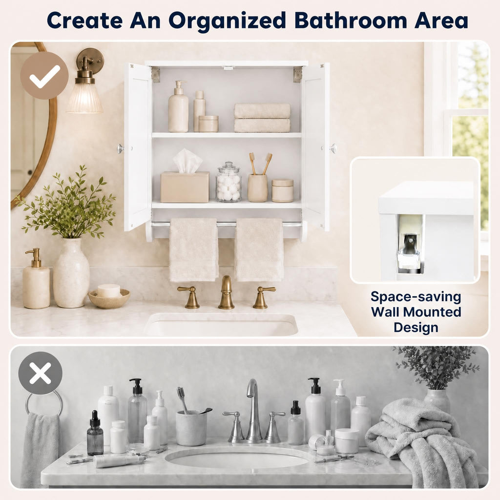 Wall Mounted Bathroom Cabinet D8703