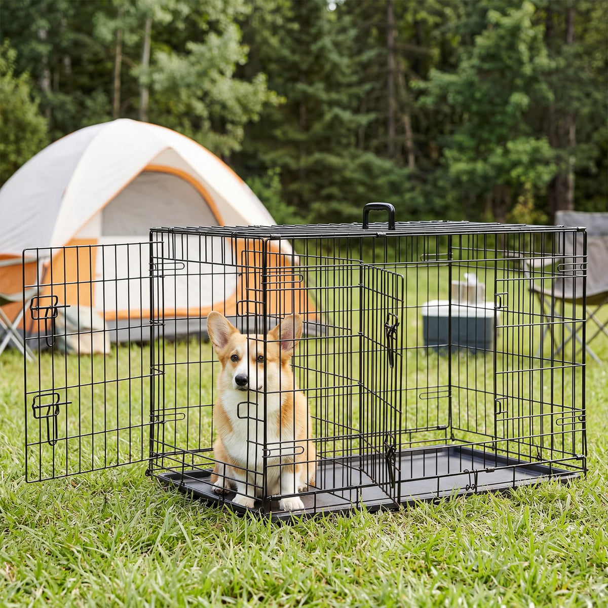 36 Inch Foldable Dog Crate D9076