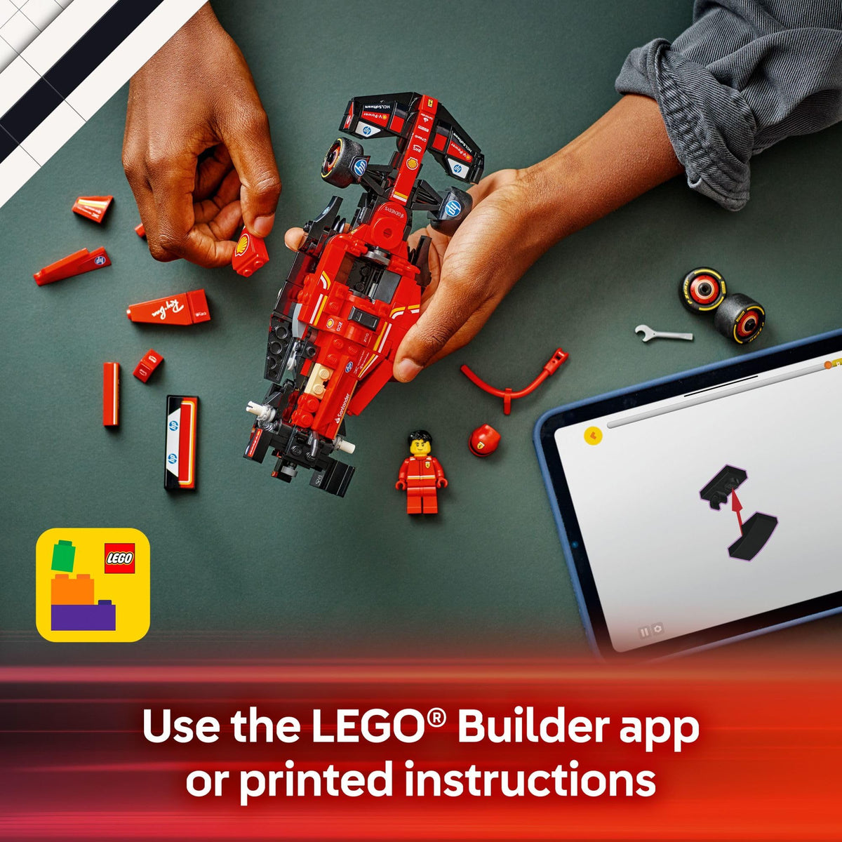 F1 Race Car Building Set M53543