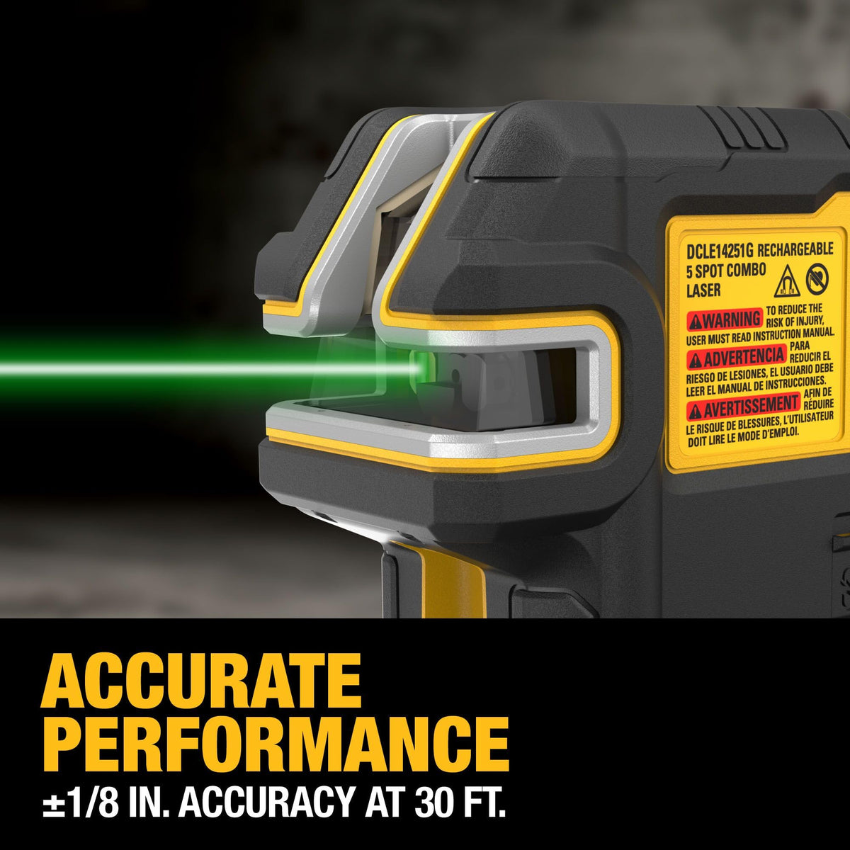 Green 5 Spot and Cross Line Laser G9918