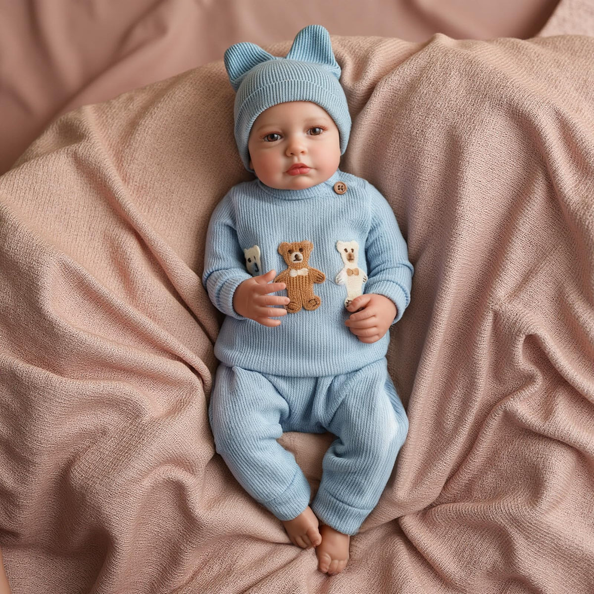 20 Inch Lifelike Reborn Baby Dolls Twins B88628