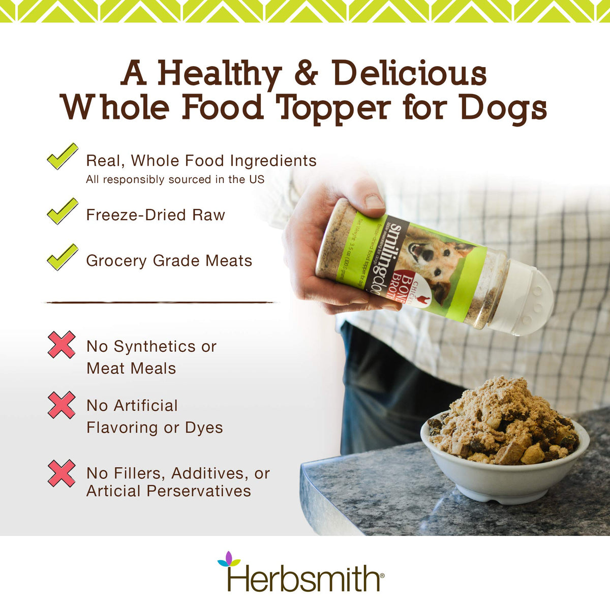 Freeze Dried Beef Bone Broth Powder for Dogs, 3.35 oz K203070