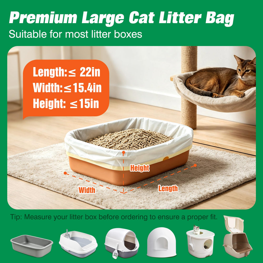Sifting Litter Box Liners 14 Count T154